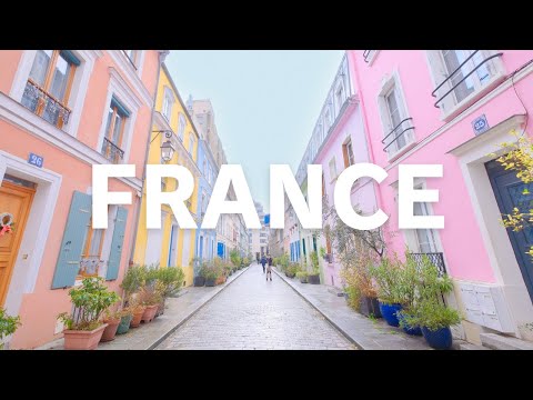 フランス周遊3週間女ひとり旅vlog 4K 🇫🇷 | 日程・観光スポット・グルメ・カフェ・ホテル