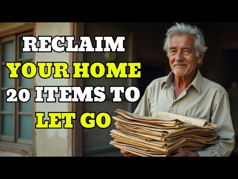 20 Items to Clean for a Clutter Free Home for Old People | Retirement Planning